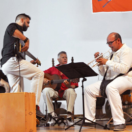 Actuación fiestas San Antonio 2015